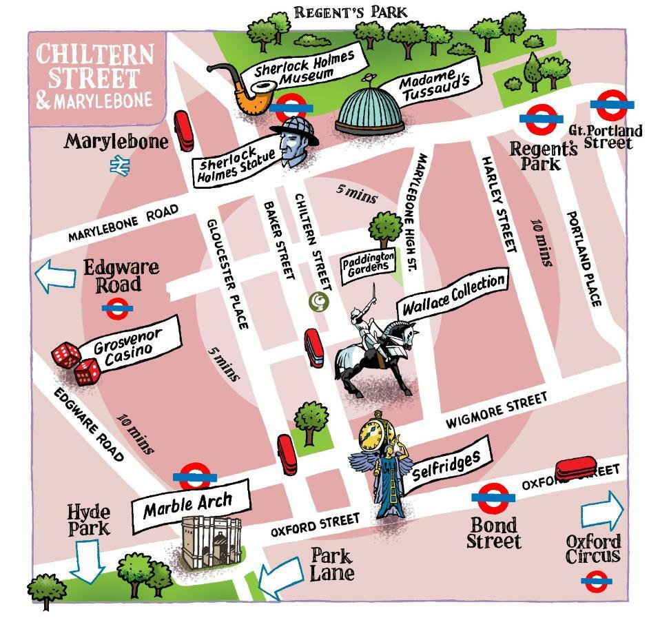 Chiltern Street Serviced Apartments - Marylebone London Kültér fotó